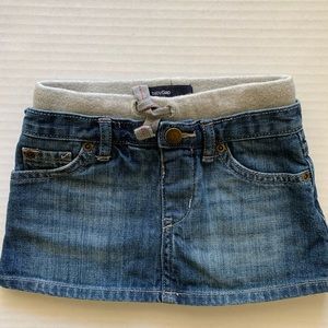 Baby Gap 1969 Cotton Denim Mini Skirt